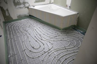 Bathroom with Heated Floor